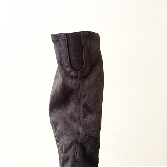 Marc Fisher LTD Jayne Over The Knee Chocolate Brown Suede Boots - Picture 5 of 8